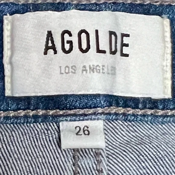 Agolde Sophie High Rise Crop Skinny Stretch Denim Jeans Women’s 26 - Picture 13 of 16